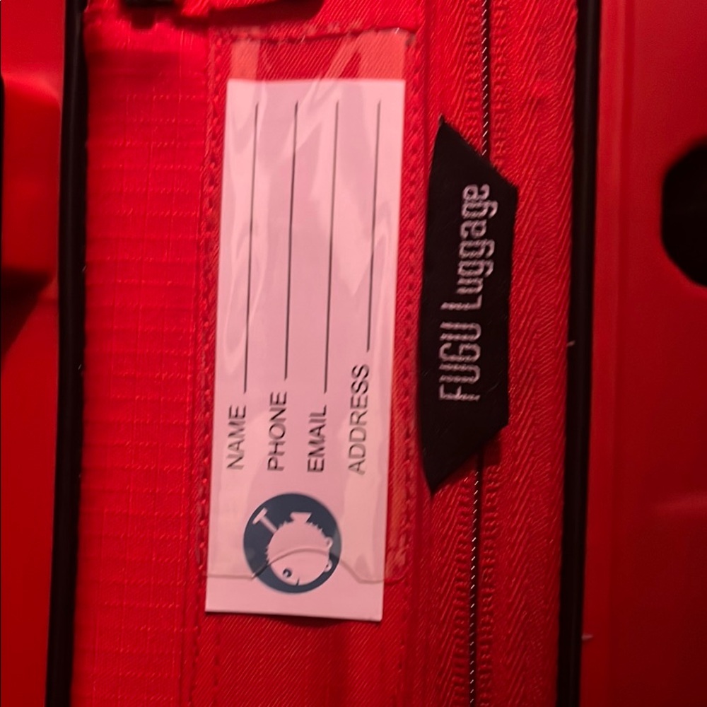 Red Travel Bag
